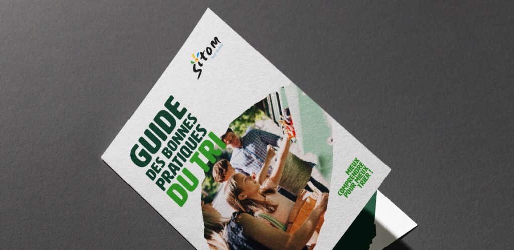 Sitom Sud Rhône, communication visuelle sur le recyclage