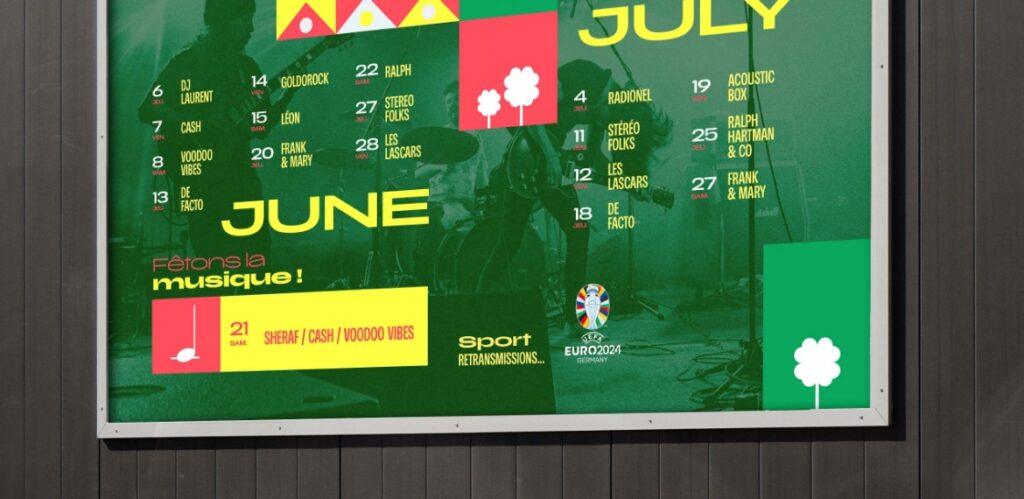 The Albion Public House 2024, identité visuelle par Harvest